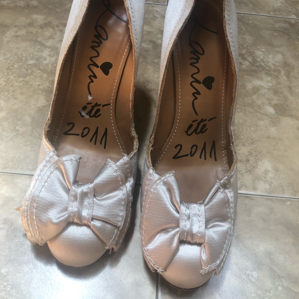 Lanvin Satin Dressy Shoes